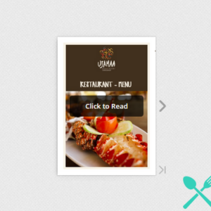 Integrate your menu on your website